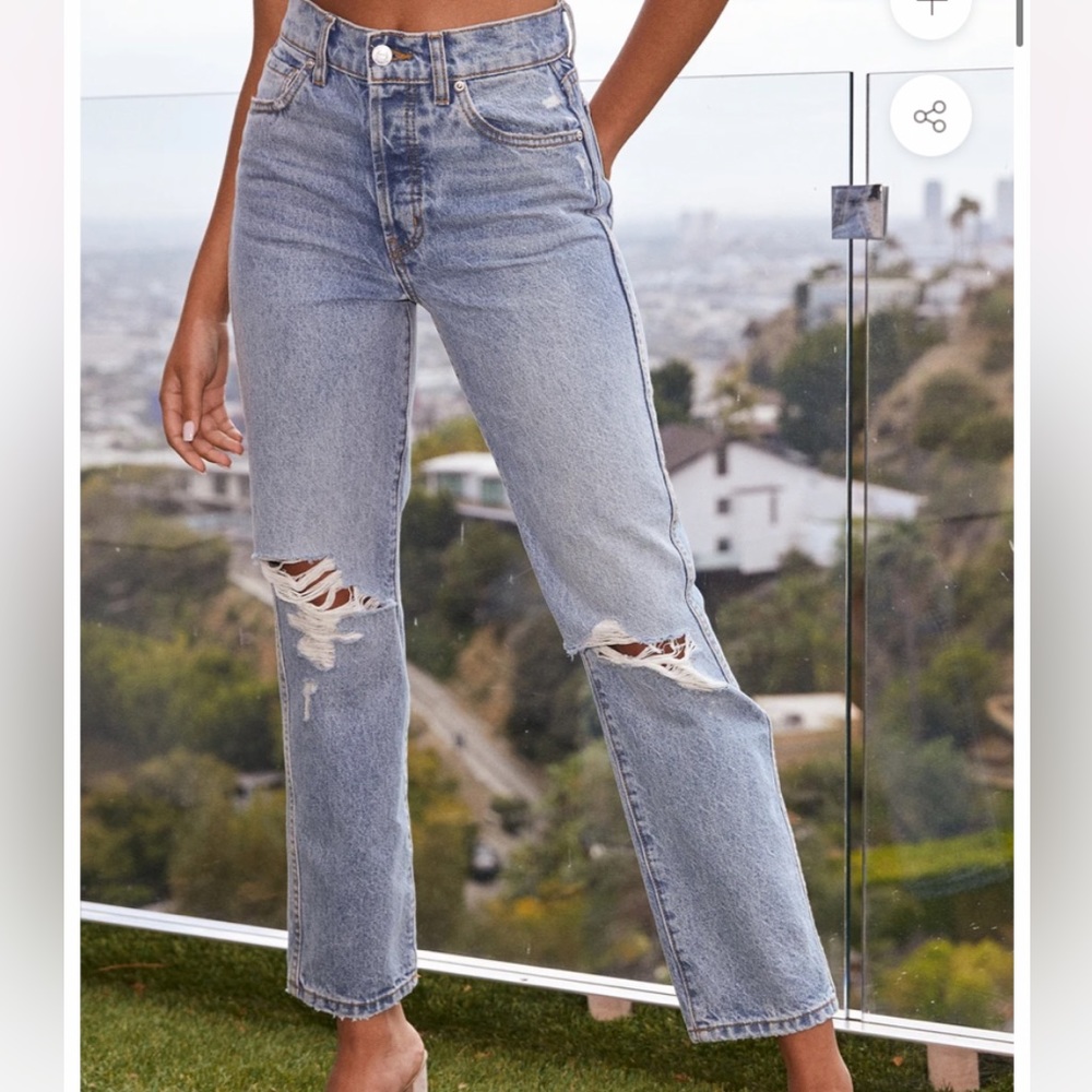 NWOT REVICE Straight Leg Jeans